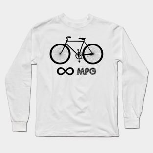 Infinite MPG bike design Long Sleeve T-Shirt